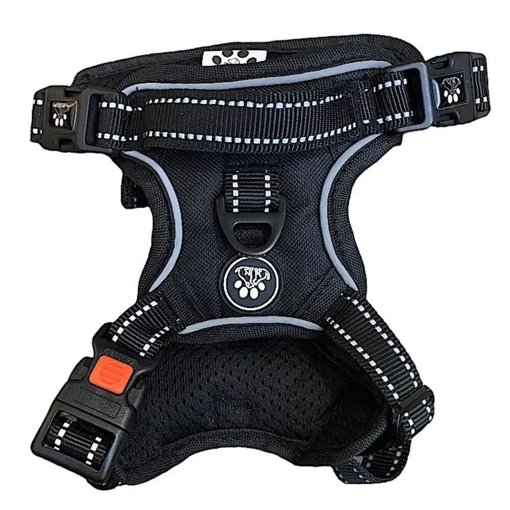 Dog Harness XS New, Adjustable Pet Seatbelt Car Safety Harness and Leash
